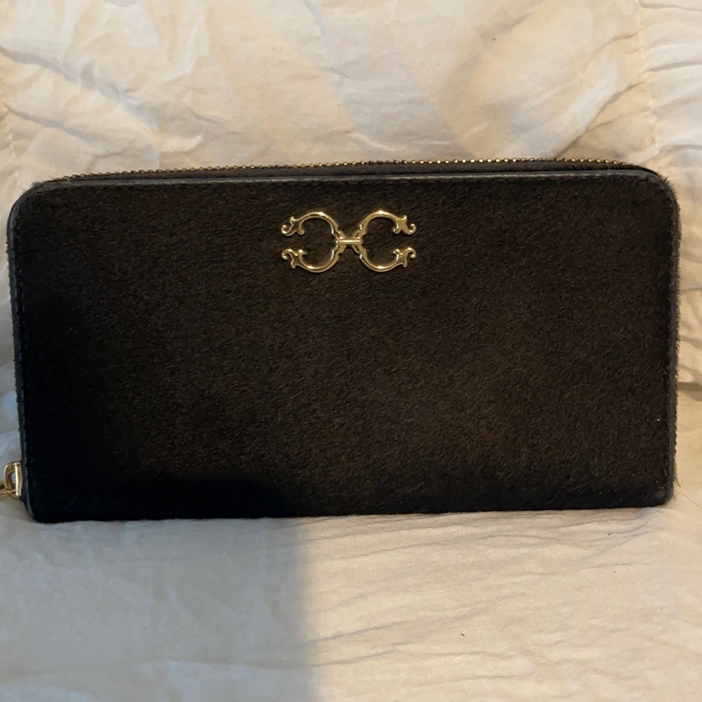 Authentic C. Wonder black cowhide wallet